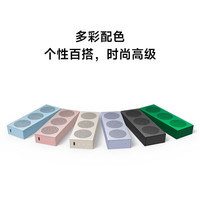 小米 随身蓝牙音箱 钛金属色 轻薄便携桌面蓝牙音响  超薄防尘防水NFC
