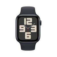 Apple 苹果 Watch SE 2023款 智能手表 GPS版 44mm 午夜色 橡胶表带 S/M