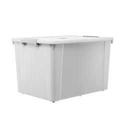 禧天龙 收纳箱加厚3个装55L 3个装55.5*41*32.5cm带轮