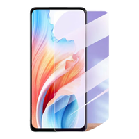 鹿霜OPPO A2高清膜钢化膜全屏覆盖护眼抗蓝光防摔防爆防刮防指纹oppoa2手机玻璃保护贴膜 OPPO A2【护眼蓝光膜】3片装