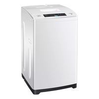 Haier 6.5公斤小神童迷你洗衣机全自动波轮小型租房EB65M019 瓷白