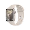 Apple 苹果 Watch Series 9 智能手表 GPS款 41mm 星光色 回环式运动表带 MR8V3CH/A