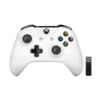 Microsoft 微软 Xbox One S 无线控制器+二代Win10无线适配器 白色