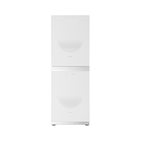 石头 分子筛热泵洗烘套装Z1 Max Pro 月镜白 12kg滚筒洗衣机+变频烘干机 洗烘双绿标