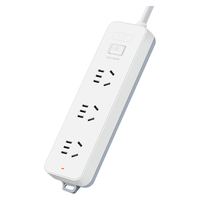 DELIXI 德力西 CD98J-LK3X1.8 新国标插排 三位五孔 1.8m