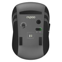 RAPOO 雷柏 MT350G 2.4G蓝牙 双模无线鼠标 1600DPI 黑色