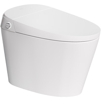 恒洁（HEGII）智能马桶一体机 虹吸式座圈加热轻智能马桶HQ562B-305