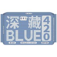 【49元5件】她研社深藏BLUE不漏超薄干爽卫生巾超长夜用 420*4片