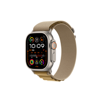 Apple 苹果 Watch Ultra 2 智能手表 GPS+蜂窝版 49mm 钛金属原色表壳 小麦色高山回环式 L
