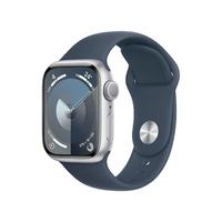 Apple 苹果 Watch Series 9 智能手表 GPS款 41mm 风暴蓝色 橡胶表带 M/L MR913CH/A