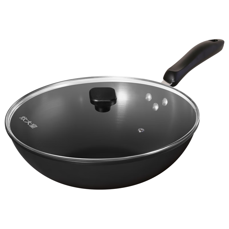 【玄铁】精铁炒锅32cm