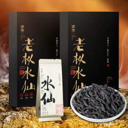 惠聚春秋 正宗武夷岩茶老枞水仙岩茶浓香型老丛乌龙茶叶礼盒自己喝送长辈