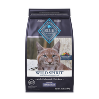 88VIP：Blue Buffalo 蓝馔 美国蓝馔bluebuffalo原野精灵系列室内无谷鸡肉成猫猫粮11磅