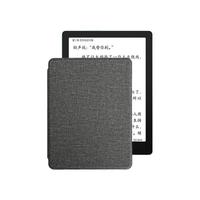 汉王(Hanvon)6英寸电子书阅读器 墨水屏电纸书 智能阅读本电子纸 碧水青4+32G款+太空灰保护套.套装