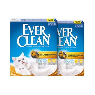  EVER CLEAN/铂钻 低尘除臭 猫砂  低尘款-小金盒6L*2盒
