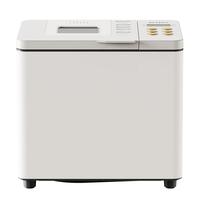 柏翠面包机家用全自动多功能智能和面发酵烘焙烤吐司早餐机 PE6600 米白色