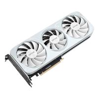索泰GEFORCE RTX 5060 台式独立游戏电竞 显卡 deepseek人工智能 50系首发DLSS4 RTX 5060 8GB 月白 OC