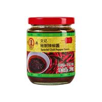 香港文记秘制辣椒酱港式茶餐厅辣椒油虾酱蒜蓉芝麻花生捞拌面拌饭