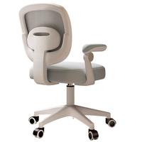 星恺电脑椅家用人体工学椅子儿童学习椅办公椅写字椅DK810扶手转椅灰 灰色转椅|收纳扶手|厚软海绵