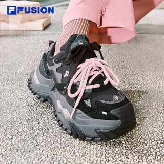 FILA FUSION斐乐潮牌鞋BIANCO厚底潮鞋2025新款硬糖鞋厚底老爹鞋
