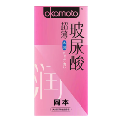冈本 避孕套套 超薄水润玻尿酸5片装 男女用套套成人计生情趣用品