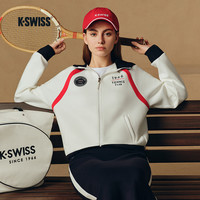 KSWISS盖世威外套男女同款 25秋季 连帽休闲针织外套1911514 1911514-161 XL