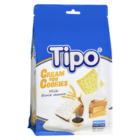 Tipo越南面包干 牛奶芝麻味135g 独立小包装代餐零食饼干糕点lipo