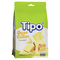 Tipo越南面包干 榴莲味135g 独立小包装代餐早餐饼干糕点零食lipo