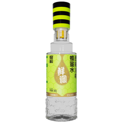 HONEY RELIEF 西梅油柑蜂蜜水 0脂肪果汁饮料夏季饮品360g单瓶装