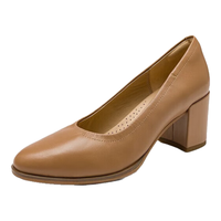 Clarks其乐芙蕾瓦系列女鞋单鞋女春季粗跟皮鞋高跟鞋婚鞋 肉粉色 261709634 39