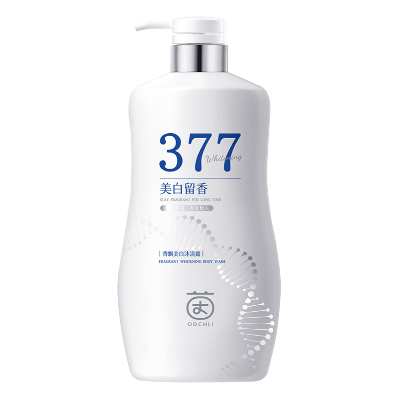  茵倩 377美白 沐浴露  800ml