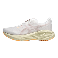 亚瑟士ASICS跑步鞋男鞋耐磨运动鞋缓震回弹舒适跑鞋 NOVABLAST 5 白色/粉紫色 47