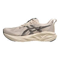 亚瑟士ASICS跑步鞋男鞋耐磨运动鞋缓震回弹舒适跑鞋 NOVABLAST 5 米色/黑色 42.5