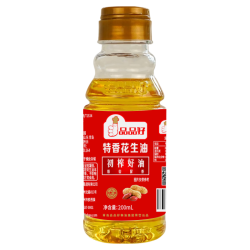 品品好 0反式脂肪酸 花生油  200ml