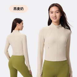 Keep 运动上衣女外套户外跑步训练外套瑜伽服运动服普拉提长袖