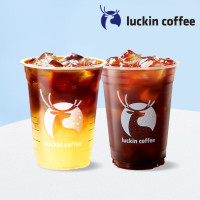 瑞幸咖啡 柚C美式/加浓美式/茉莉花香拿铁 2杯 多款可选