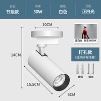 移动端：爱德朗 addlon 322明装轨道灯 30W 白壳 白光 吸顶款