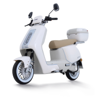 台铃 电动摩托车明星100公里长续航电动车1200W高速电摩铅酸电池72V22Ah上班代步电瓶车汉玉白不带尾箱