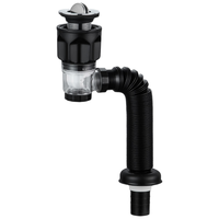 贝意品洗手盆防臭下水管洗脸面盆厨房漏水塞排水管不锈钢台盆下水器