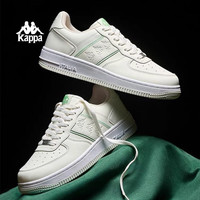 KAPPA卡帕男鞋厚底板鞋男2025秋季休闲运动鞋软底轻便小白鞋子 水绿色 【四季款】 40