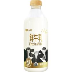 天润 3.6g蛋白质 鲜牛乳 950ml