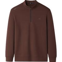 HLA海澜之家休闲上衣男秋季25新曾舜晞同款五明治长袖送爸爸 酒红21 XL 180/96A 151~164斤