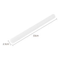 威尔基 擀面杖硅胶塑料不粘杆面权杆食品级烘焙擀杖pp饺子包子光滑不黏 不沾擀面杖（2.5*33cm）