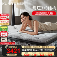 KUKA/顾家家居 温控面料 记忆棉床垫 【温控面料|凝胶记忆棉|双面睡感】Pro版1.5*2.0m