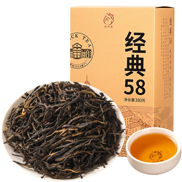 凤宁号 红茶 经典58云南凤庆滇红特级380g纸盒装
