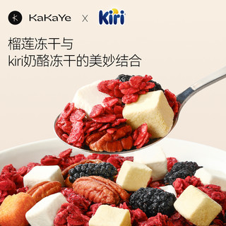 卡卡业 Kiri联名榴莲芝士烘焙燕麦片 280g*1袋