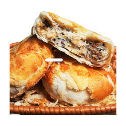 桂花斋 黄庄酥皮五仁月饼420g礼苏式糕点面包点心早餐休闲零食美食 黄庄五仁月饼420g