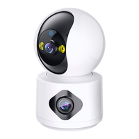 纽曼无线家用智能AI摄像头1200万像素高清监控器360度无死角带夜视全景语音手机远程对话室内家庭云台