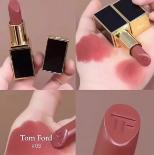 TOM FORD 汤姆福特 黑管口红中小样 1g #03 肉桂豆沙色