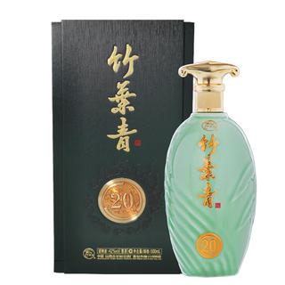 竹叶青 青享20 42%vol 白酒 500ml 单瓶装